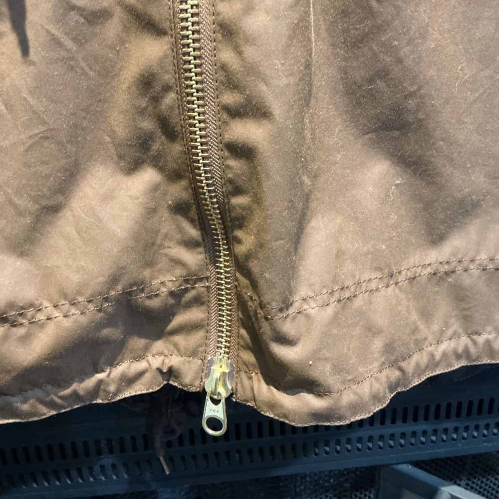 NWT Barbour Womens Brinian Wax Bark Jacket size 10 - Picture 10 of 12